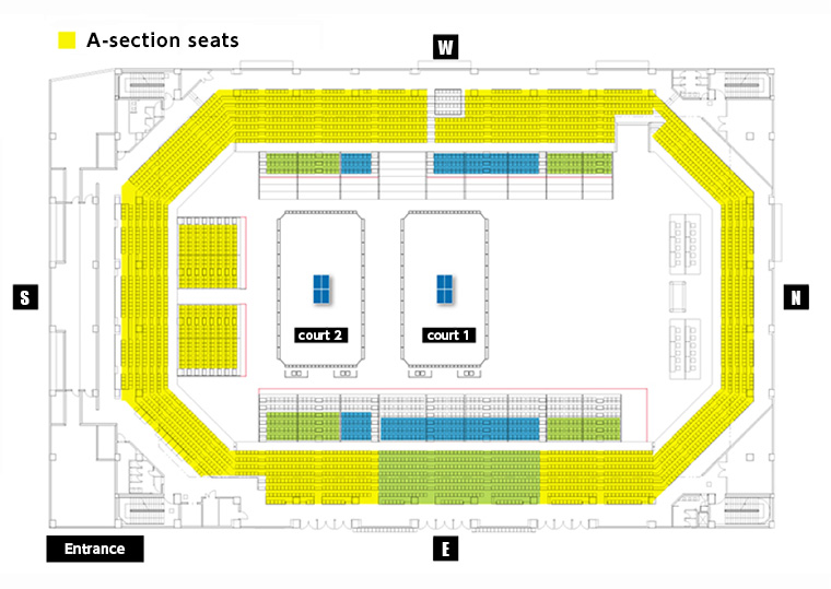 A-section seats